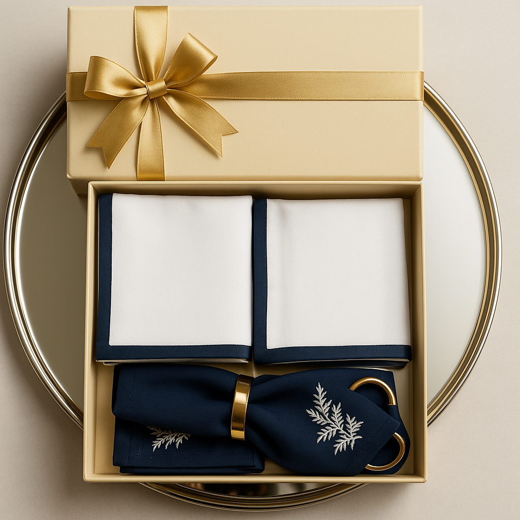 Midnight Laurel Table Gift Set