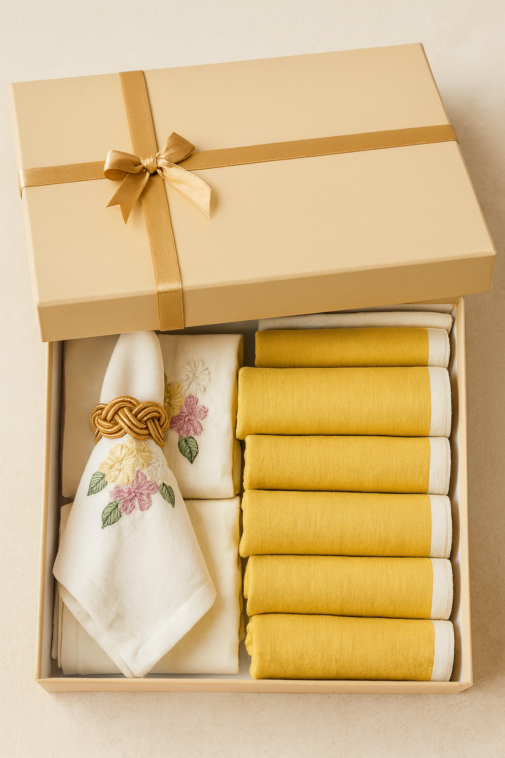 Lemon Bloom Table Gift set
