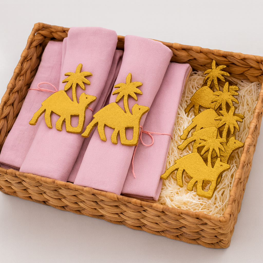 Desert Rose Napkin Set