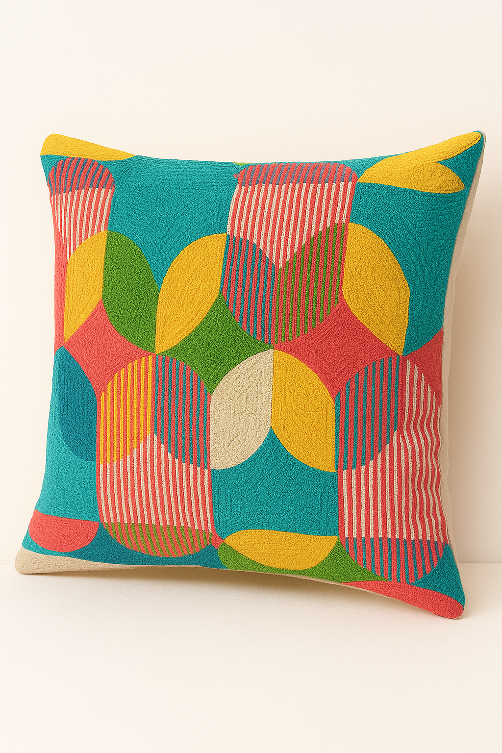 Color Bloom Cushion Cover