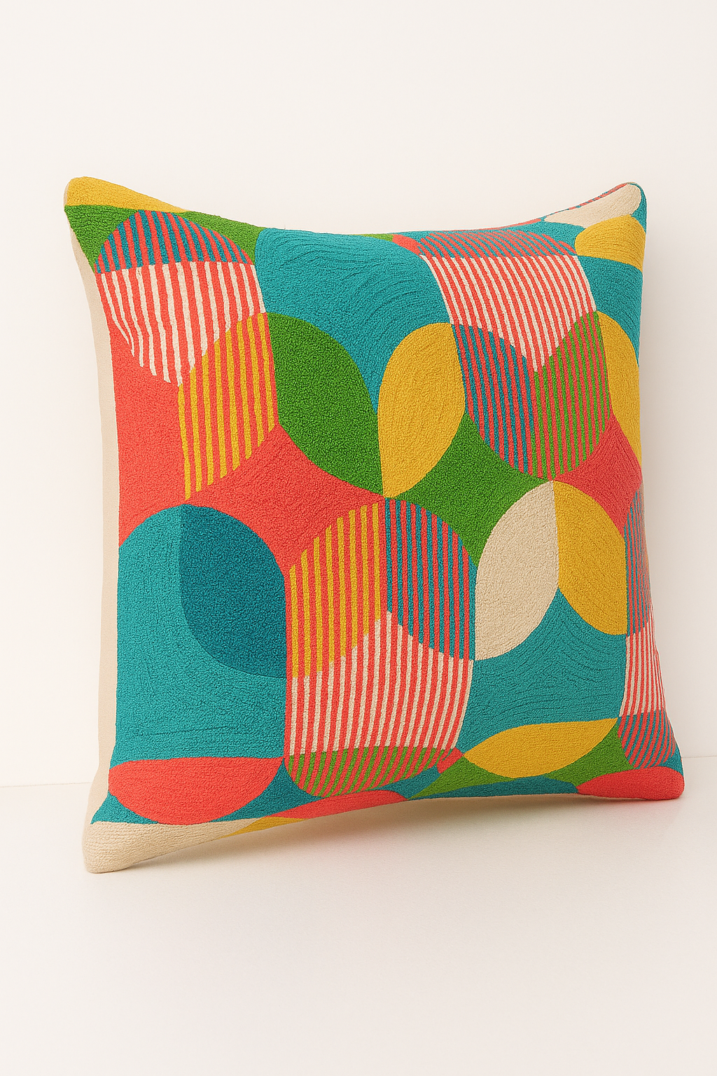 Color Bloom Cushion Cover