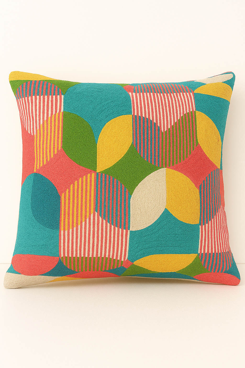 Color Bloom Cushion Cover