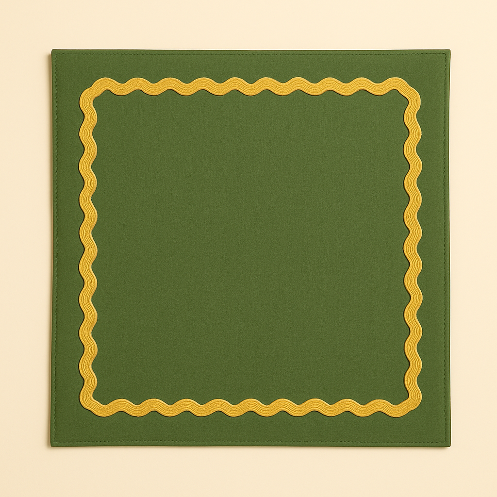 Olive Grove Cocktail Napkin set of 6