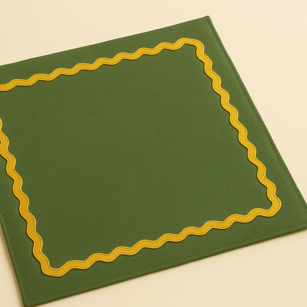 Olive Grove Cocktail Napkin set of 6