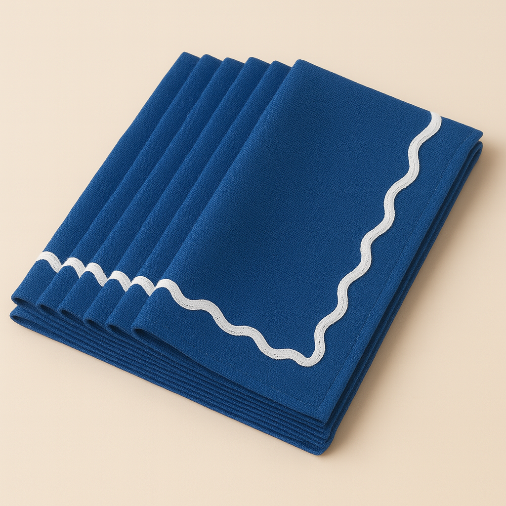 Ocean Crest Cocktail Napkin set of 6