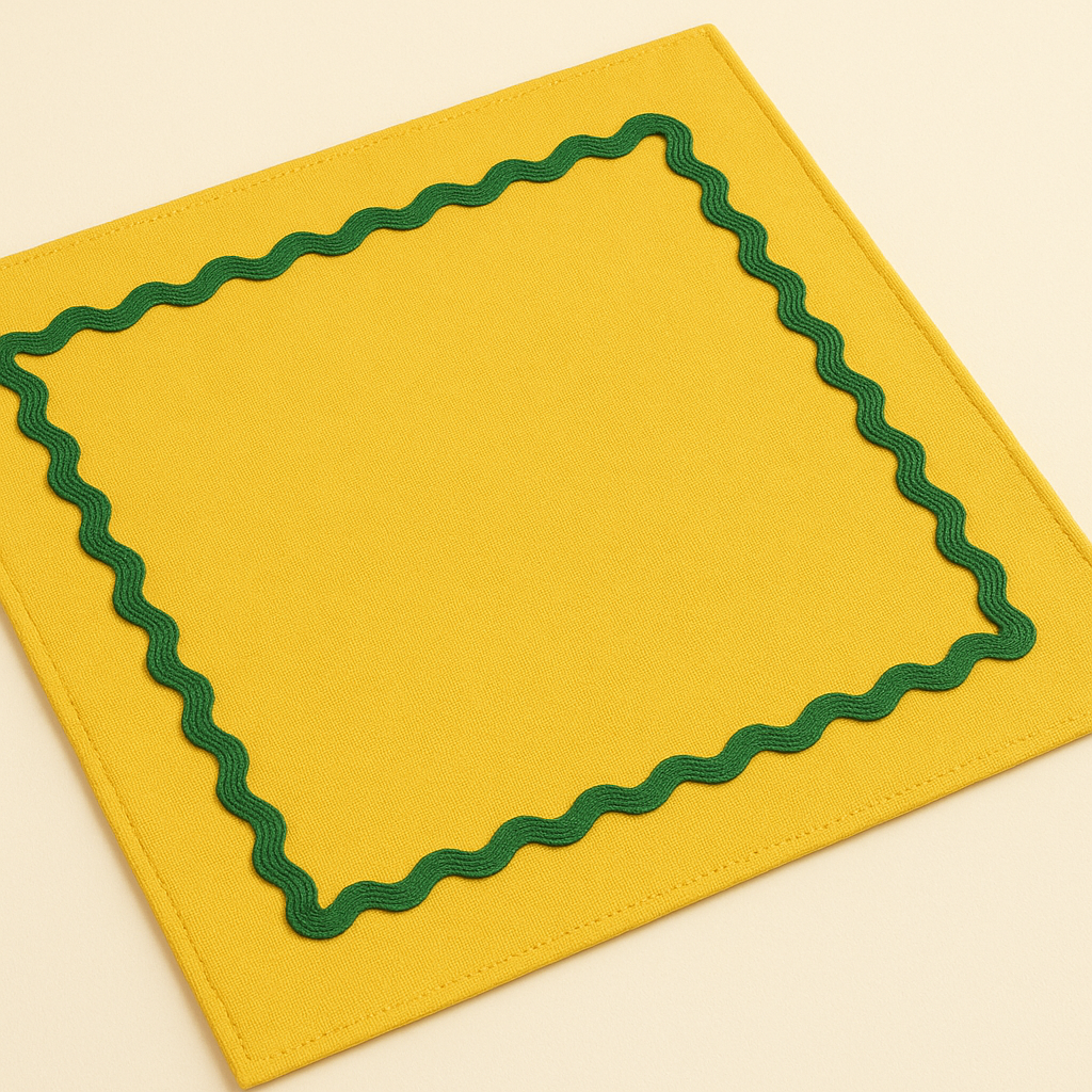 Sunny Grove Cocktail Napkin set of 6