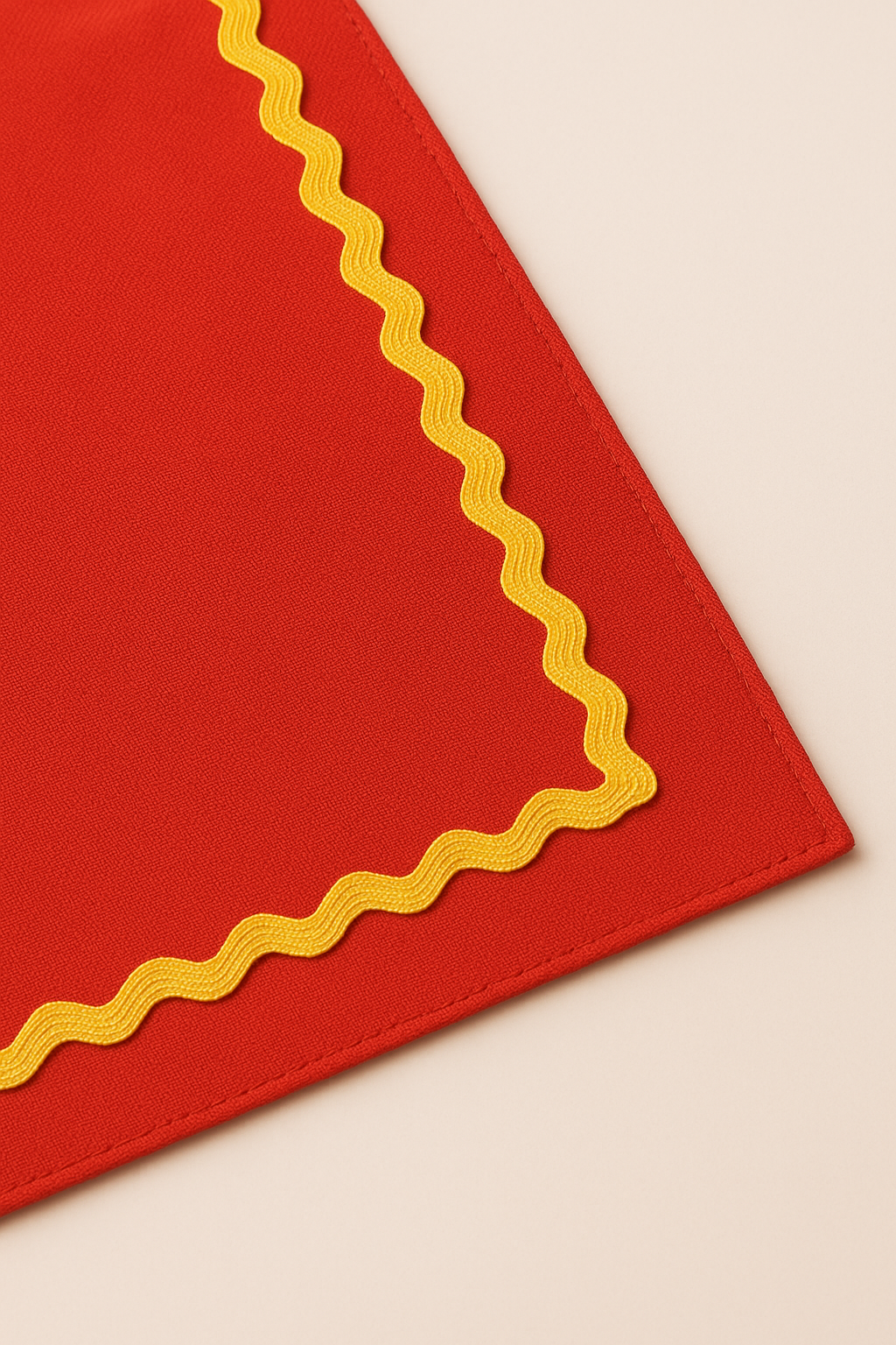 Fiesta Flame Cocktail Napkin Set of 6
