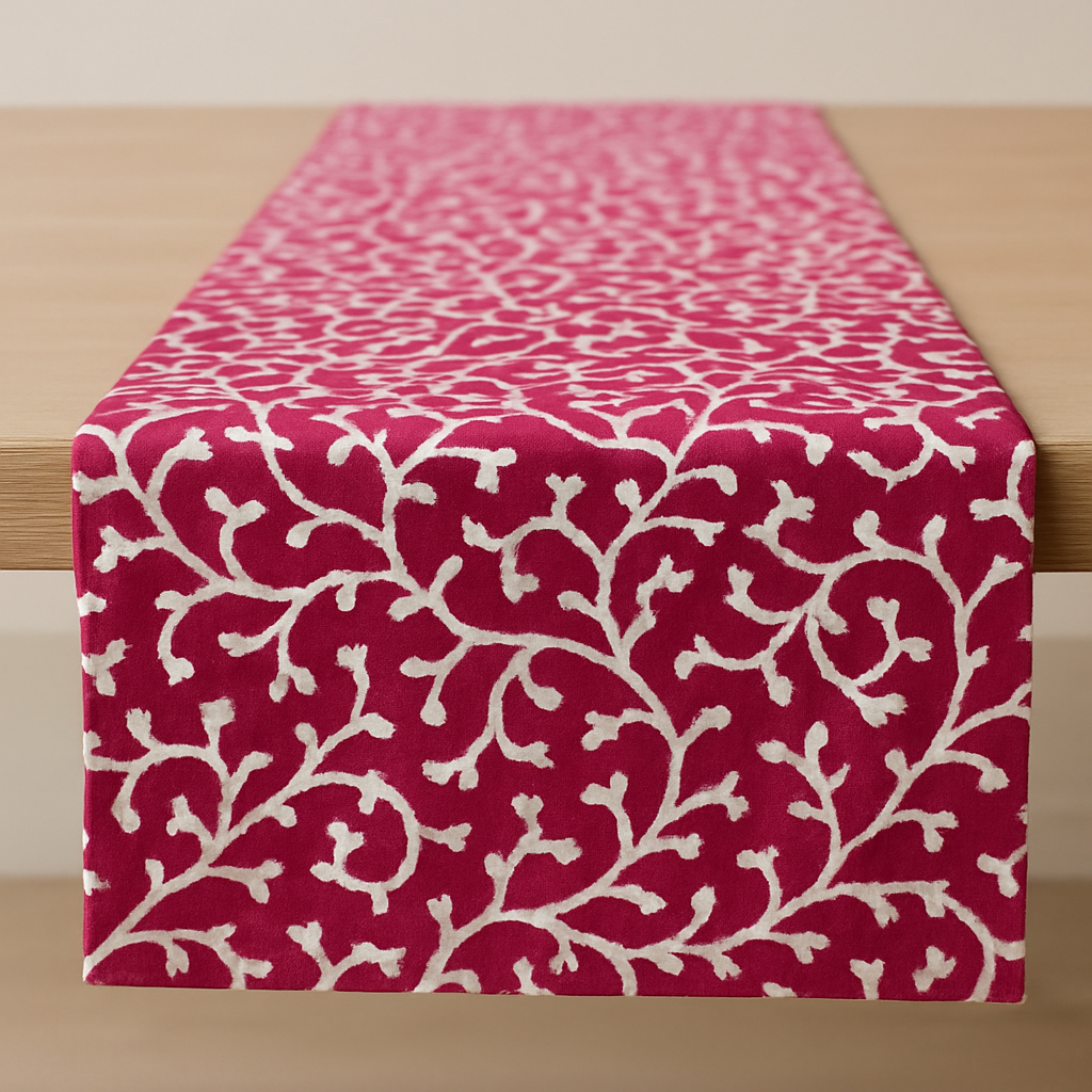 Red Manor Bloom Runner