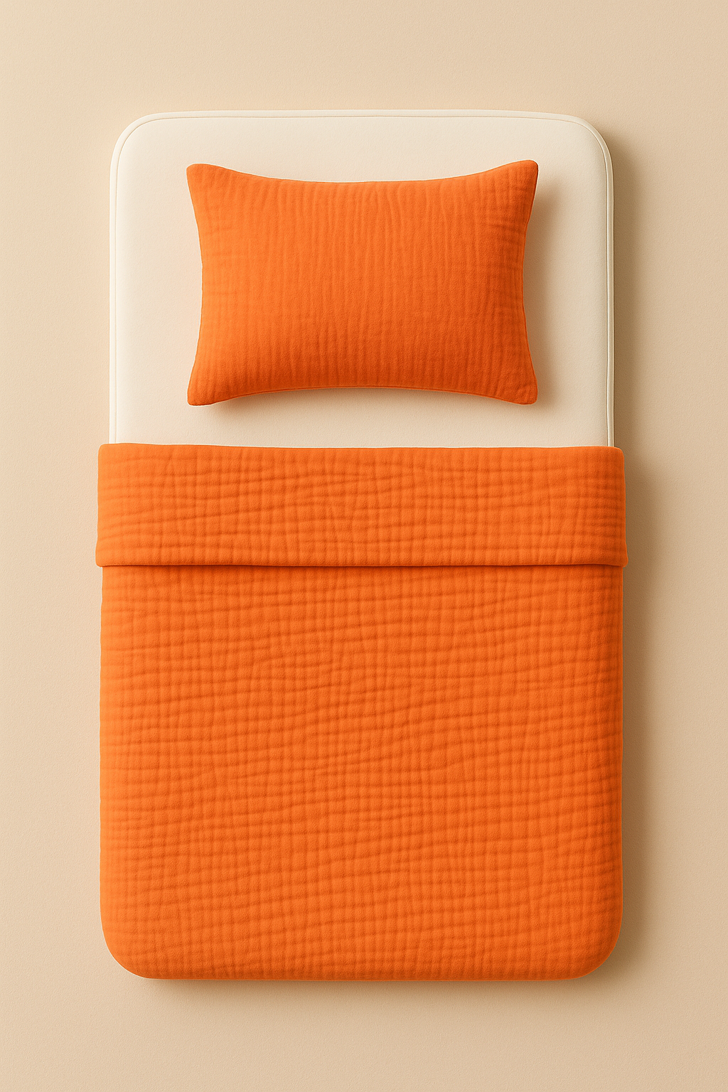 Pumpkin Glow Baby Blanket & Pillow