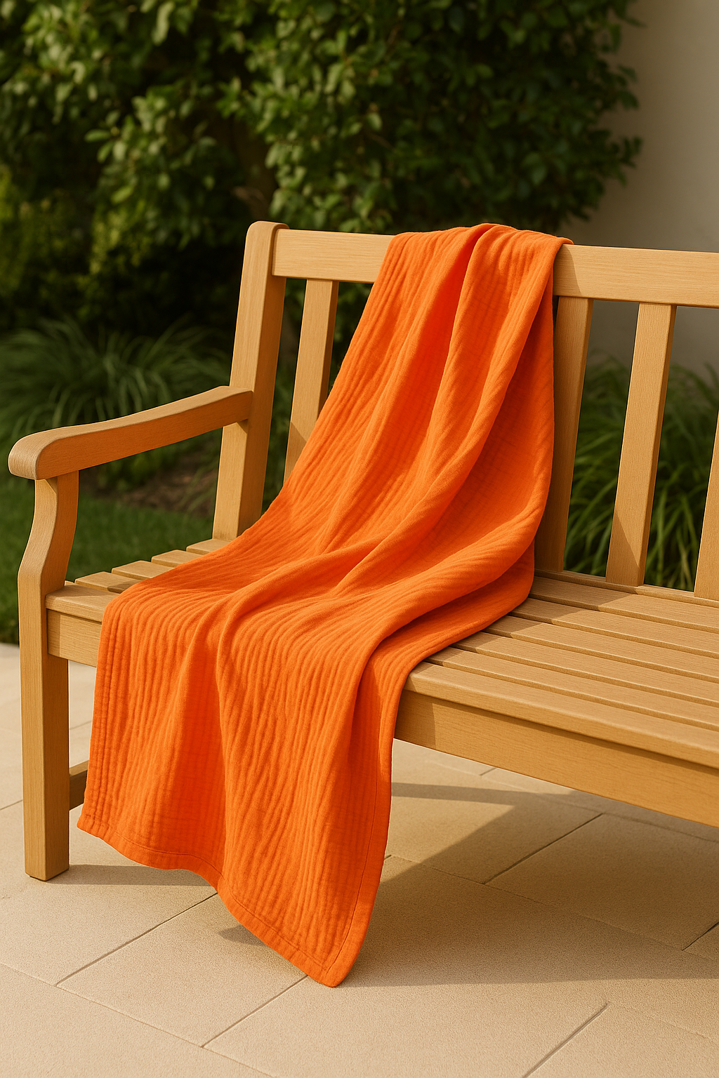 Saffron Serenity Throw