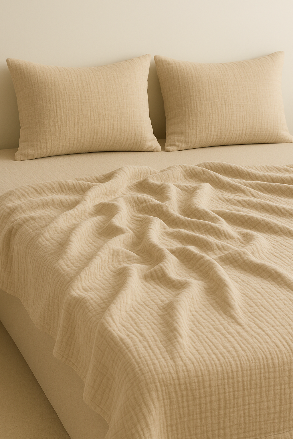 Beige Aura Bedsheet Set