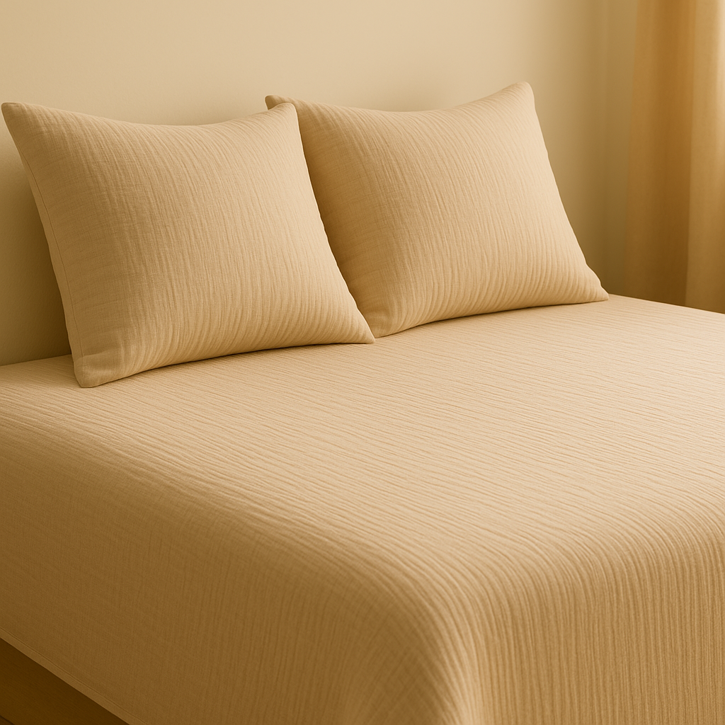 Beige Aura Bedsheet Set