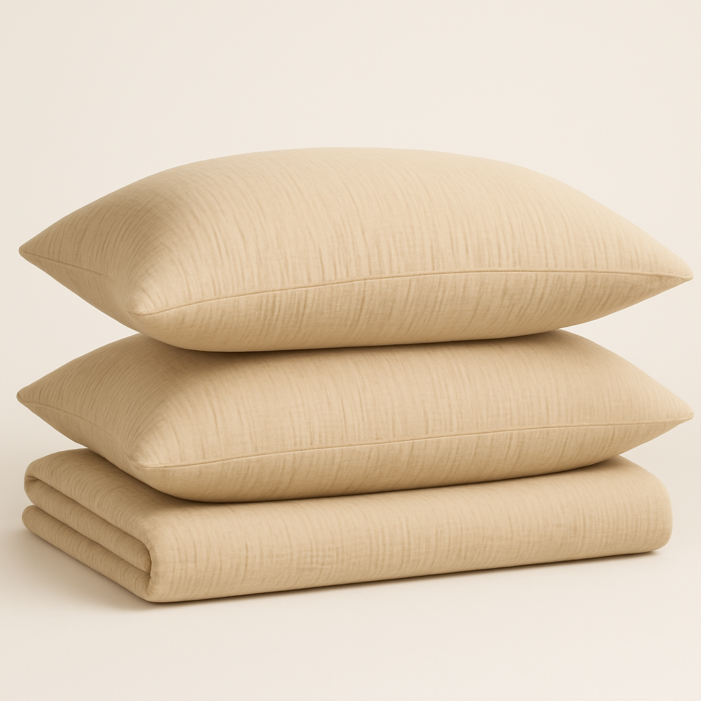 Beige Aura Bedsheet Set