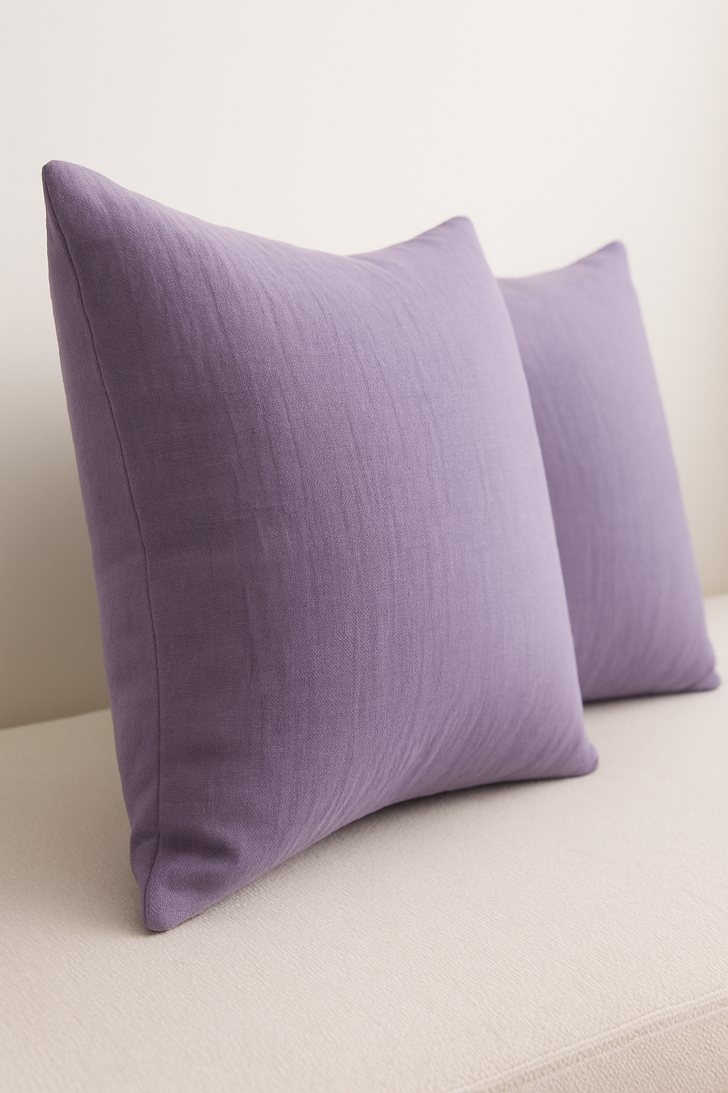 Soft Bloom Muslin Cushions