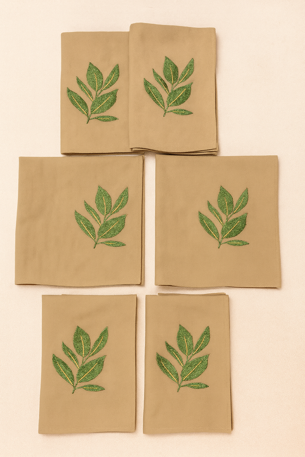 Verdant Charm Napkin Set of 6