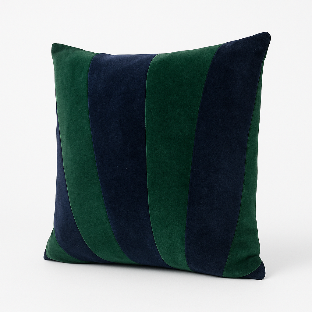 Plum Forests Stripe Cushion Cover