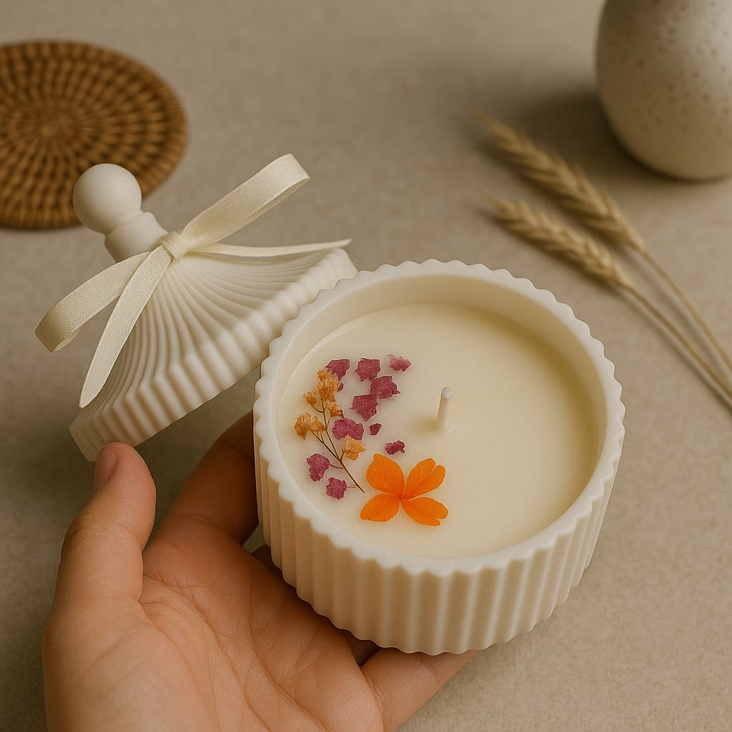 Petal Pearl Soy Candle