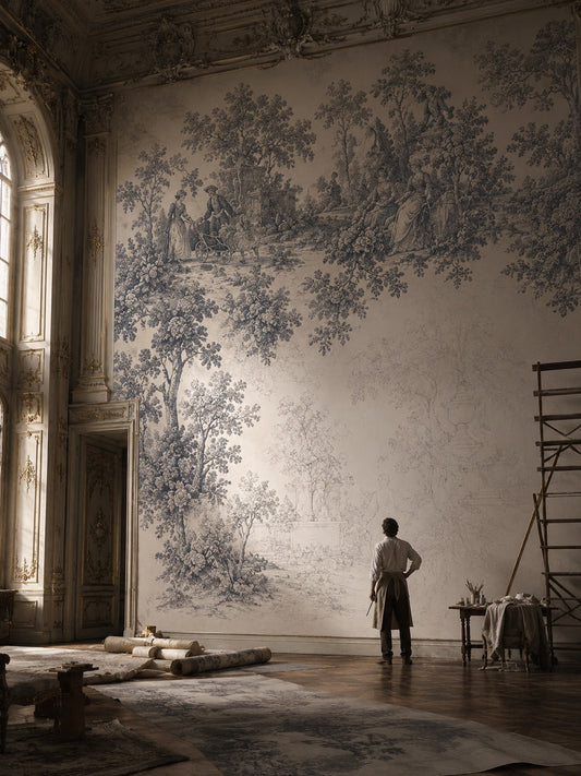 Home textiles layered in a newly renovated interior
