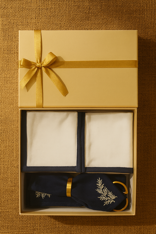 Midnight Laurel Table Gift Set