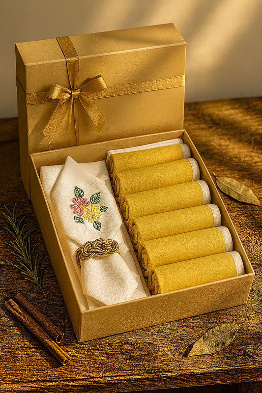 Lemon Bloom Table Gift set