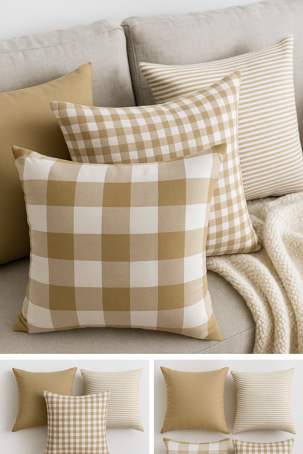 Neutral Nest Cushion Set