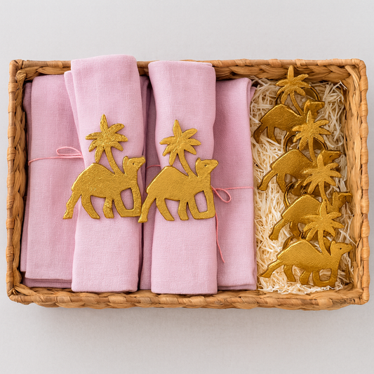 Desert Rose Napkin Set