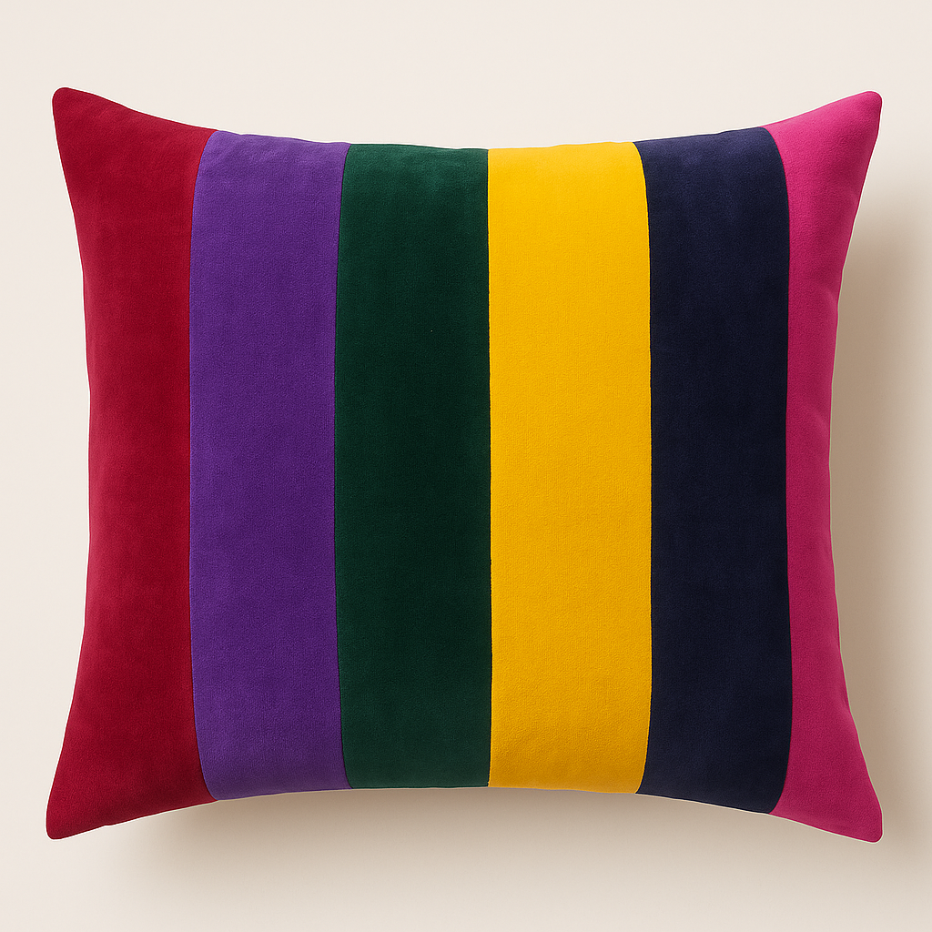 Chroma Stripe Cushion Cover