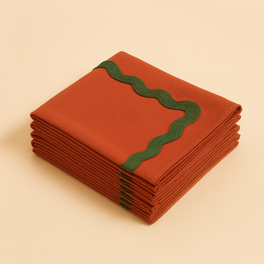 Earth & Pine Cocktail Napkin Set of 6