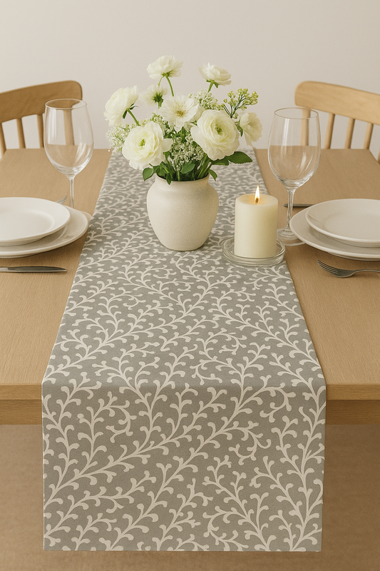 Grey Manor Bloom Runner