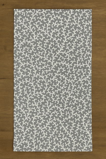 Grey Manor Bloom Cotton Table Runner | Floral Print Dining Runner
