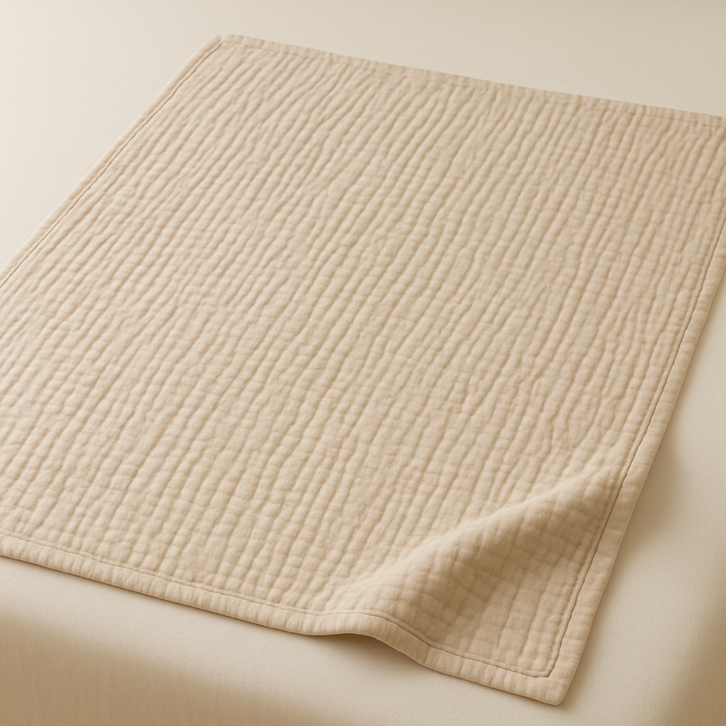 Luxe Muslin Comfort Throw