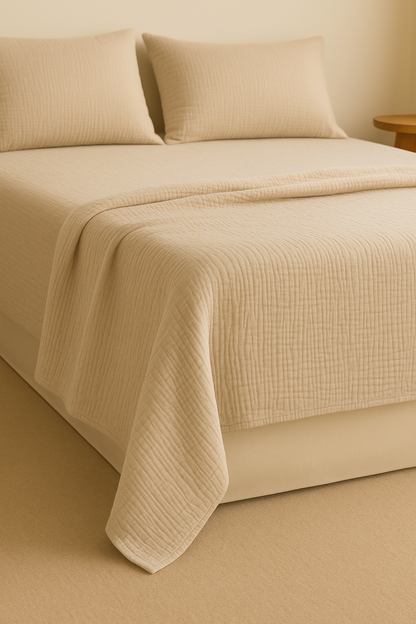 Luxe Muslin Comfort Throw Blanket | Premium Cozy Home Decor