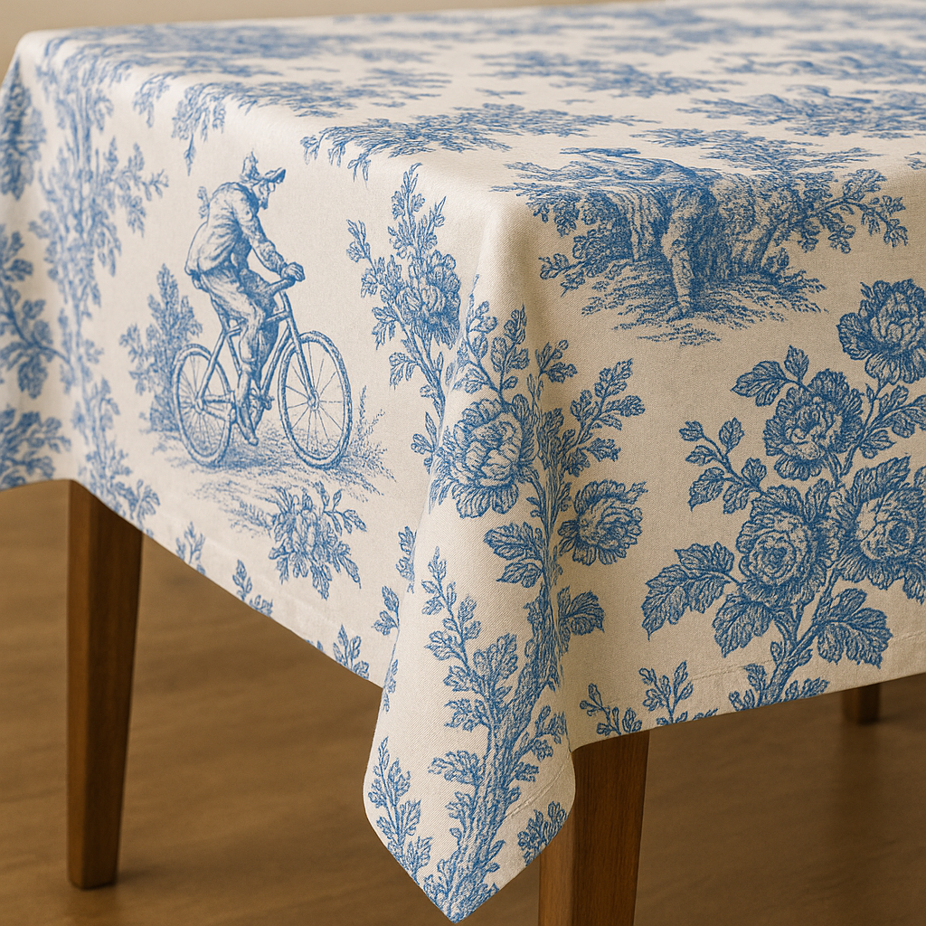 Elysian Blue Table Cover