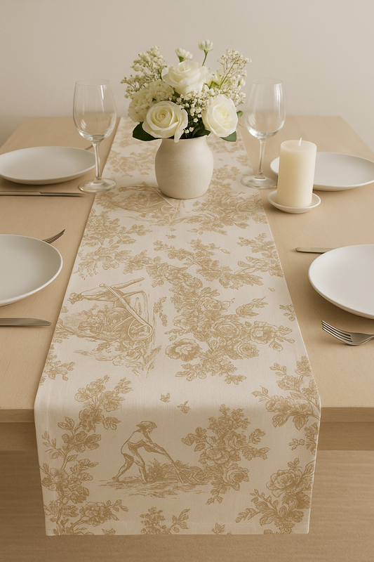 Cocoa Whisper Table Runner