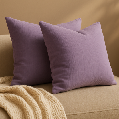 Soft Bloom Muslin Cushions | Premium Soft Home Decor