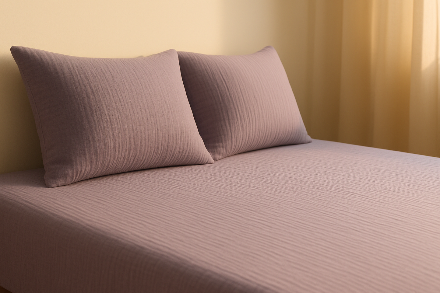 Lavender Calm Muslin Bedding Set