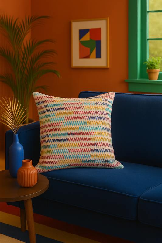 StitchBeat Cushion Cover