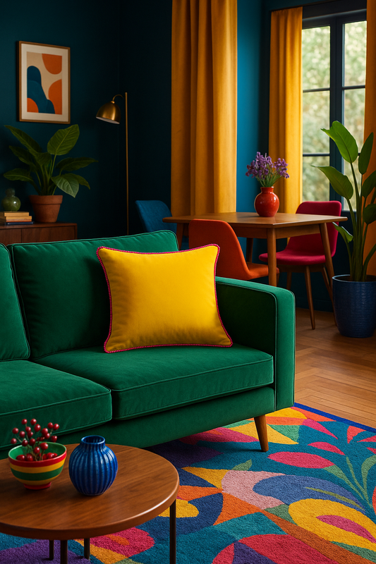 Sun & Bloom Cushion Cover