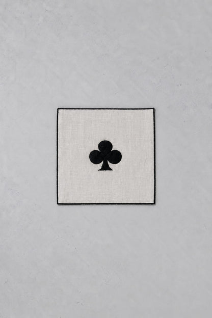 The House of Cards Cocktail Napkins | Set of 4