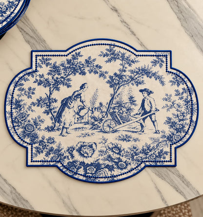 La Fête Blue Placemat Set of 6